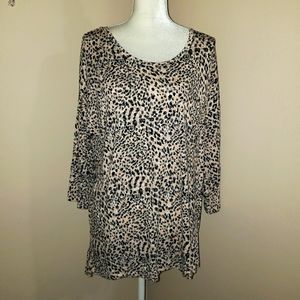 Banana Republic Leopard Print SZ L NWOT